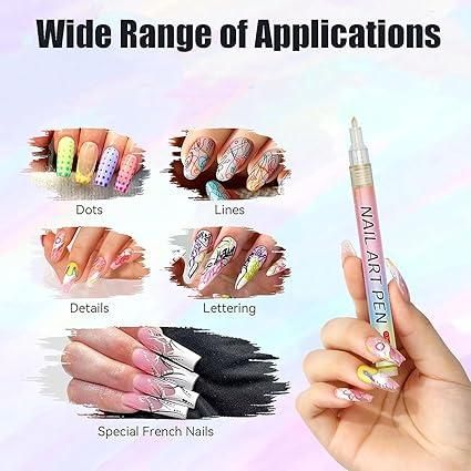 Nail Art Pen Set (12 Colors)